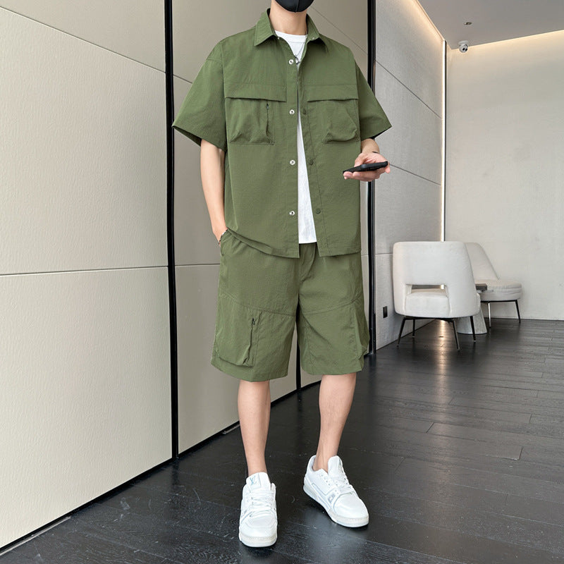 Summer Hong Kong Style Suit Same Style